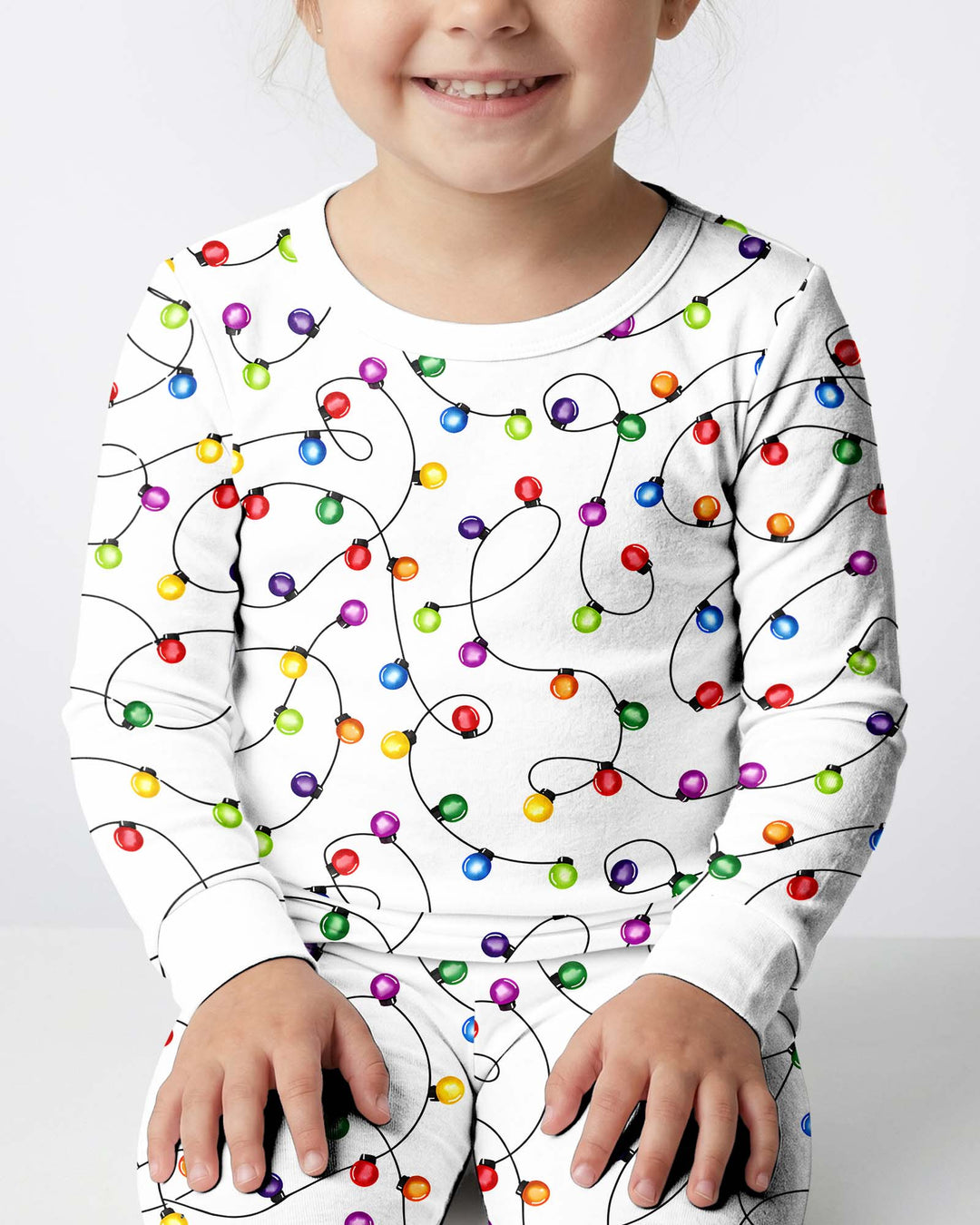 Template Bamboo Two Piece Long Sleeve Pyjamas Set
