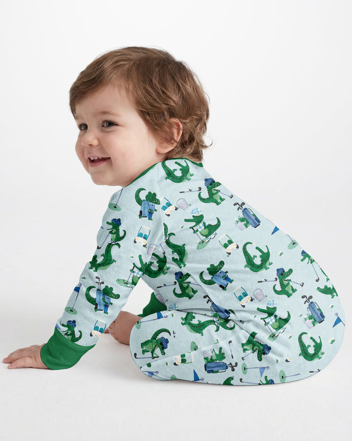 Golfing Gators Bamboo Convertible Zippy