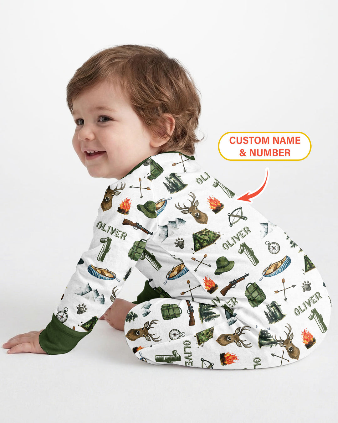 Personalized Birthday Camper Bamboo Convertible Zippy