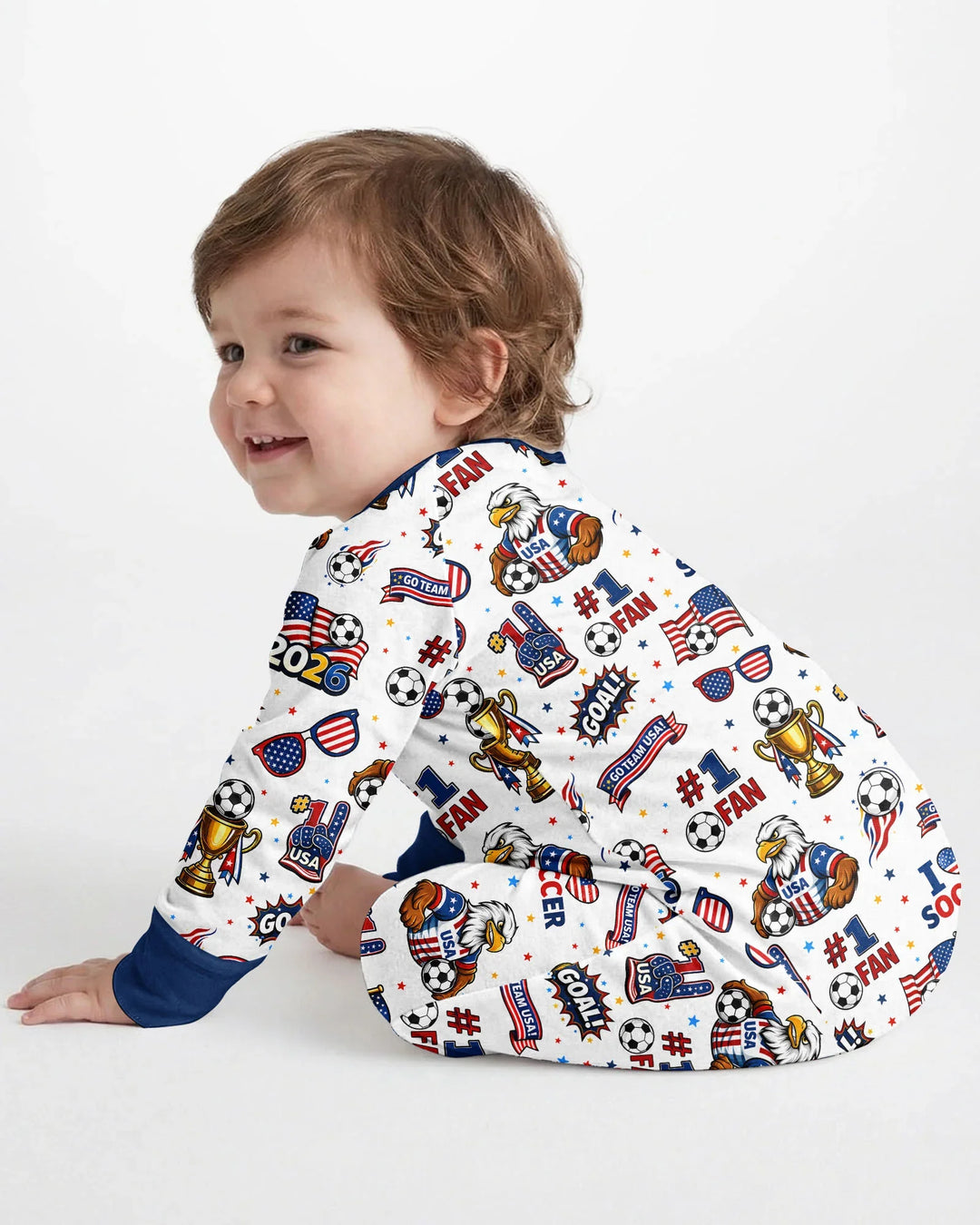 USA Soccer 2026 Party Bamboo Convertible Zippy