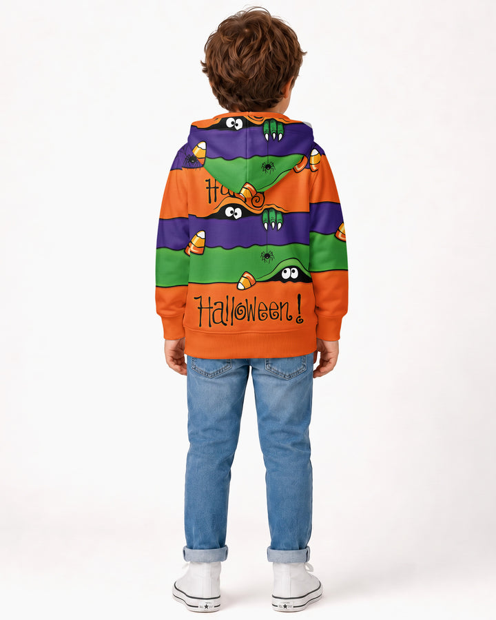Happy Halloween Bamboo Zip Hoodie