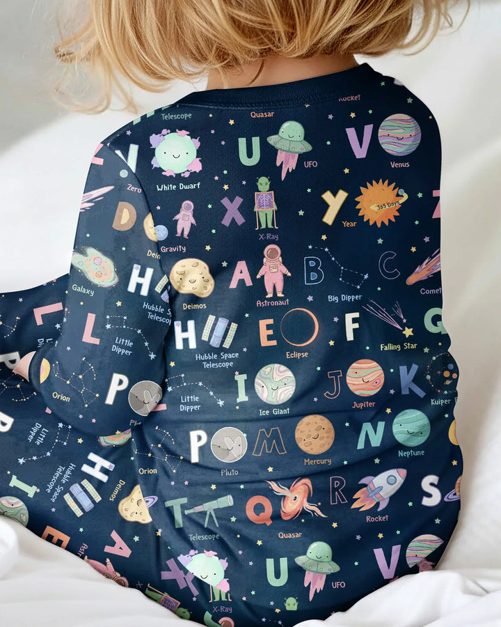 Space Alphabet Bamboo Convertible Zippy