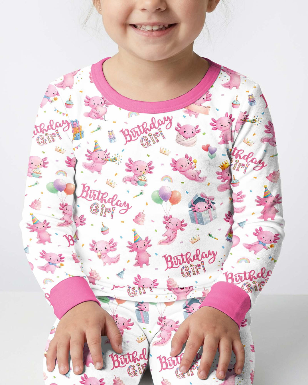 Template Bamboo Two Piece Long Sleeve Pyjamas Set