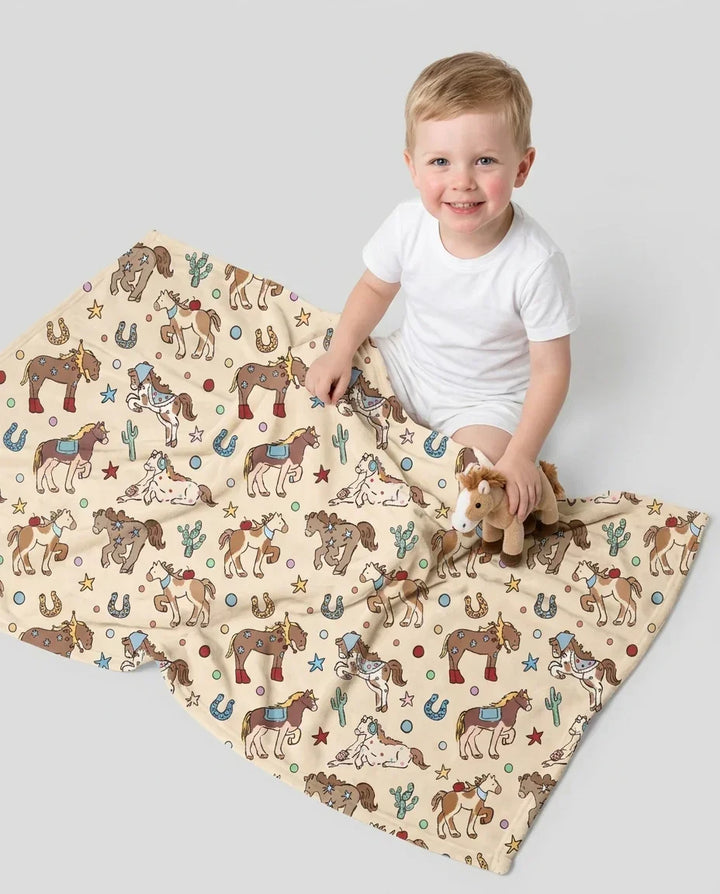 Lil' Buckaroo Bamboo Blanket