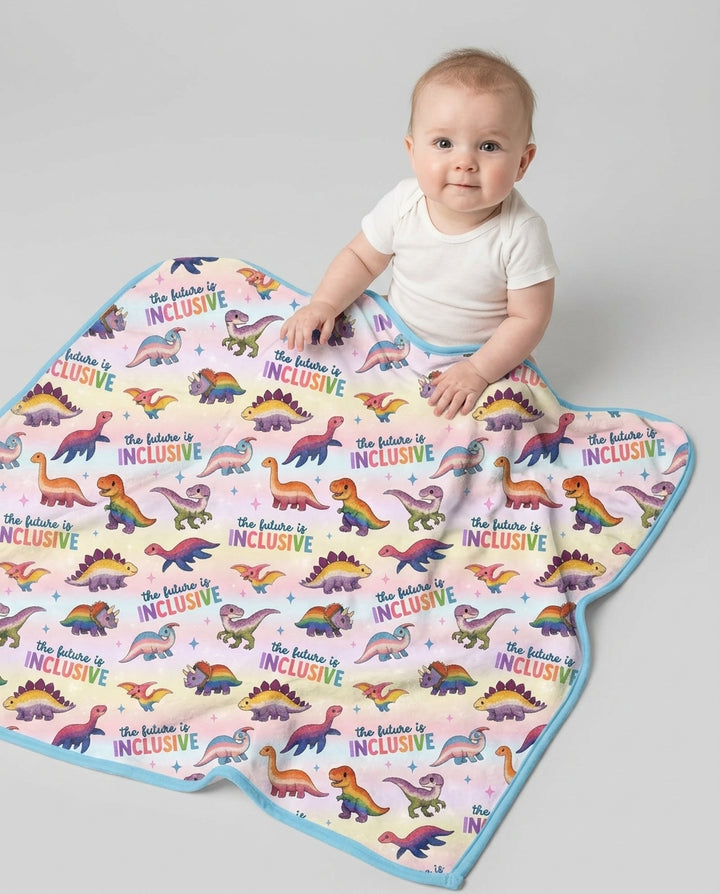 The Future is Inclusive Bamboo Blanket