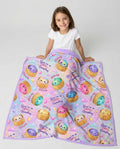 Custom Name You're A Glitter Dumpling Bamboo Blanket