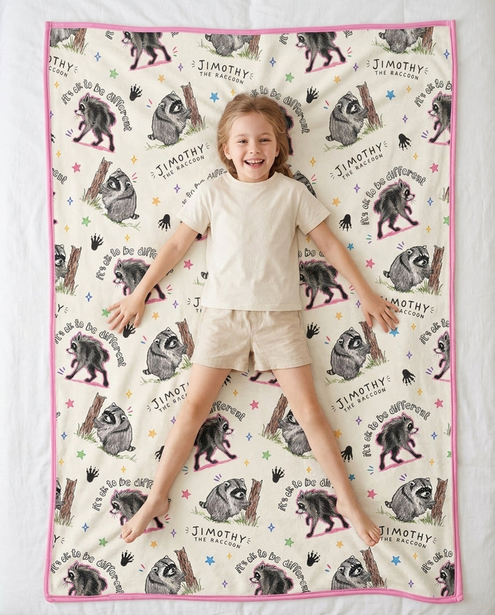 It's Okay to be Jimothy Bamboo Blanket