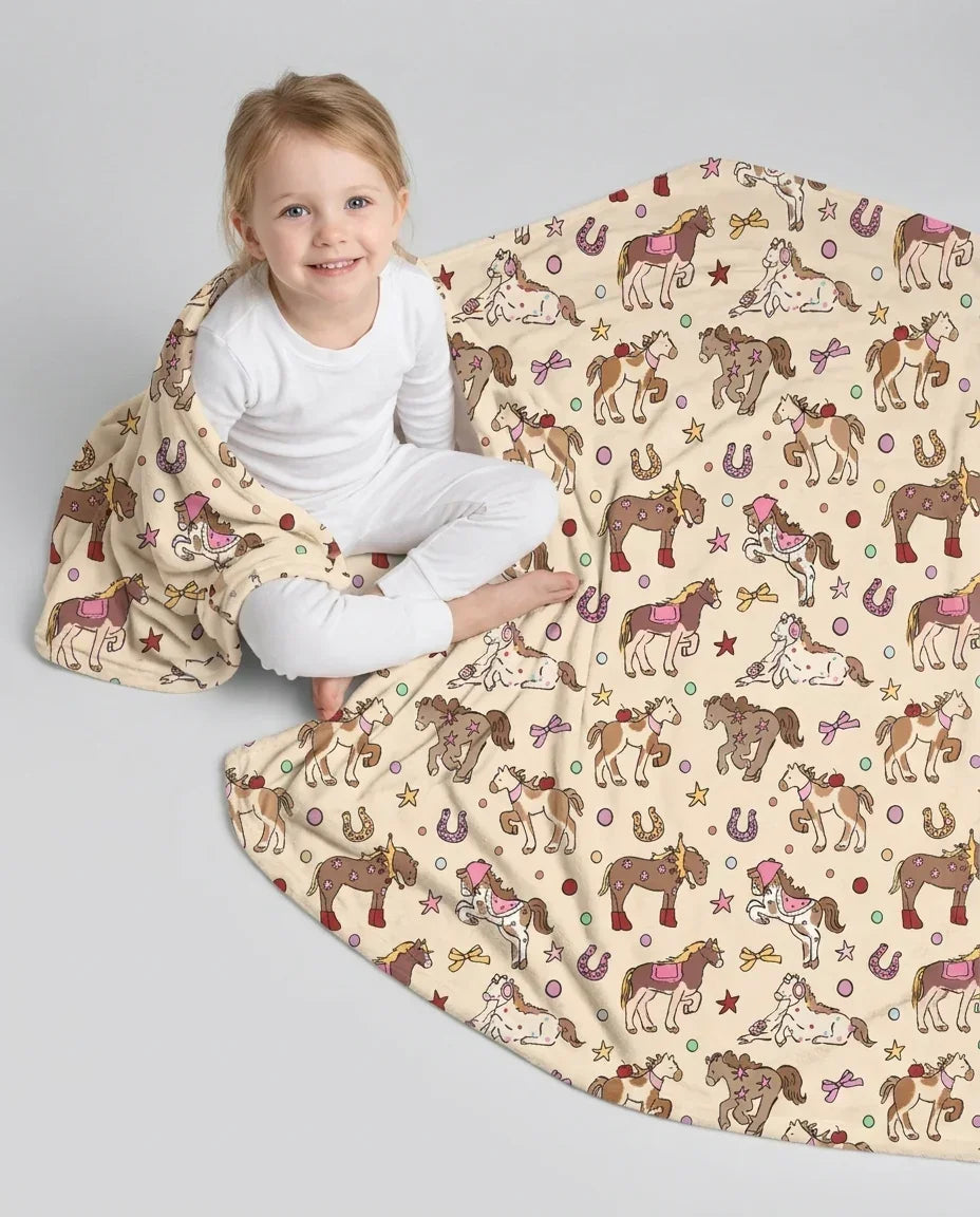 Lil' Buckaroo Bamboo Blanket