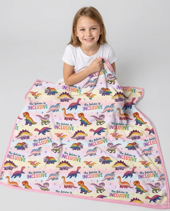 The Future is Inclusive Bamboo Blanket