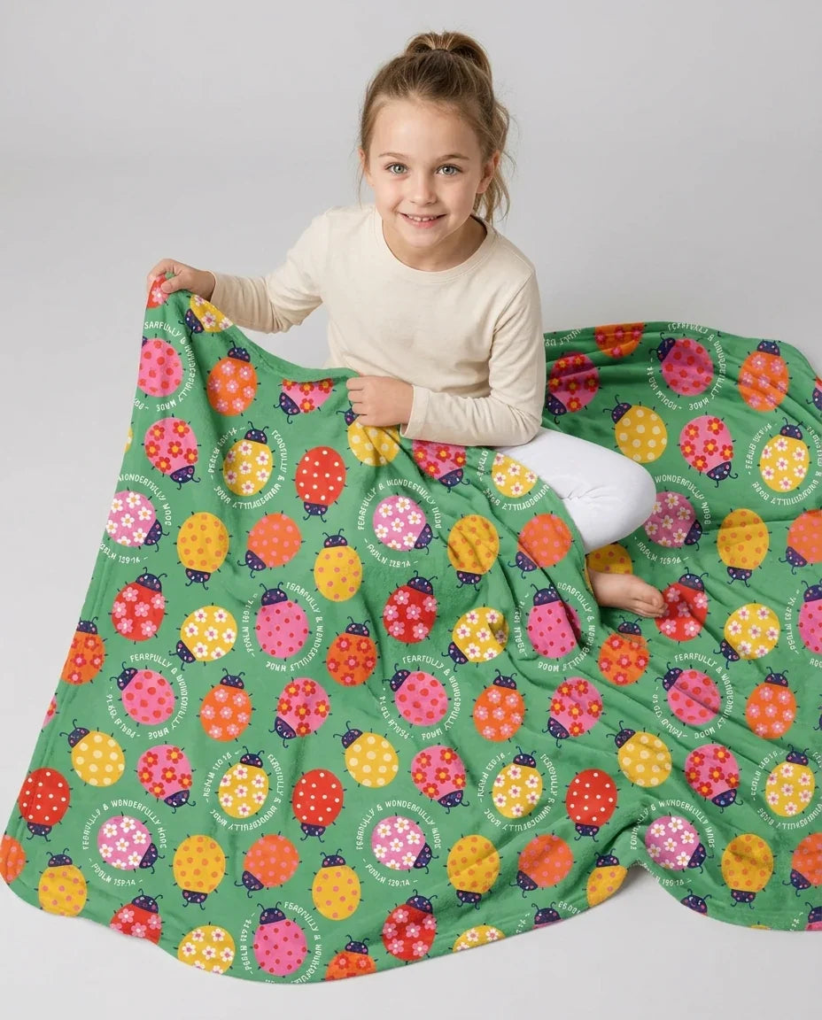 Fearfully & Wonderfully Made Bamboo Blanket