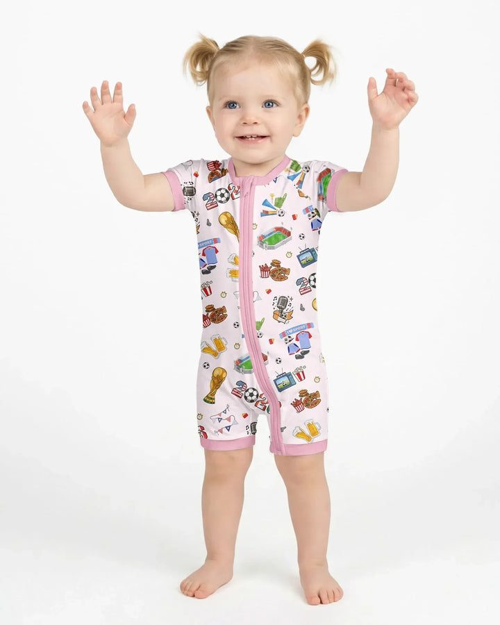 Dreaming of The Cup Bamboo Shorty Zippy