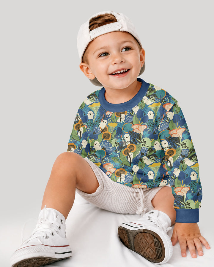 Ghost Forest Bamboo Crewneck Sweatshirt