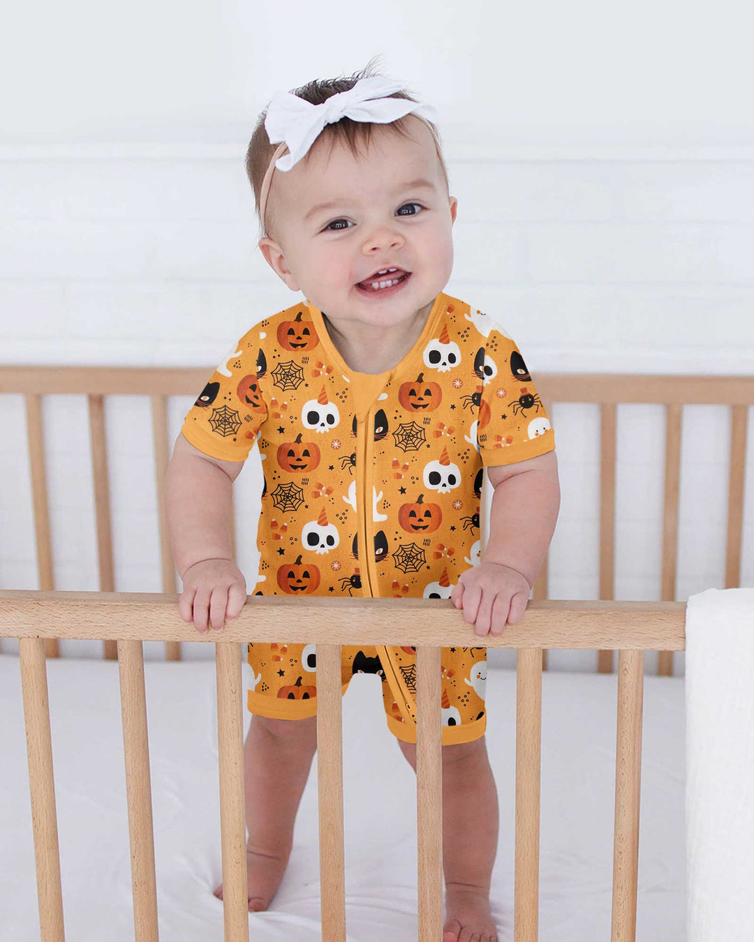 Halloween Party Bamboo Shorty Zippy