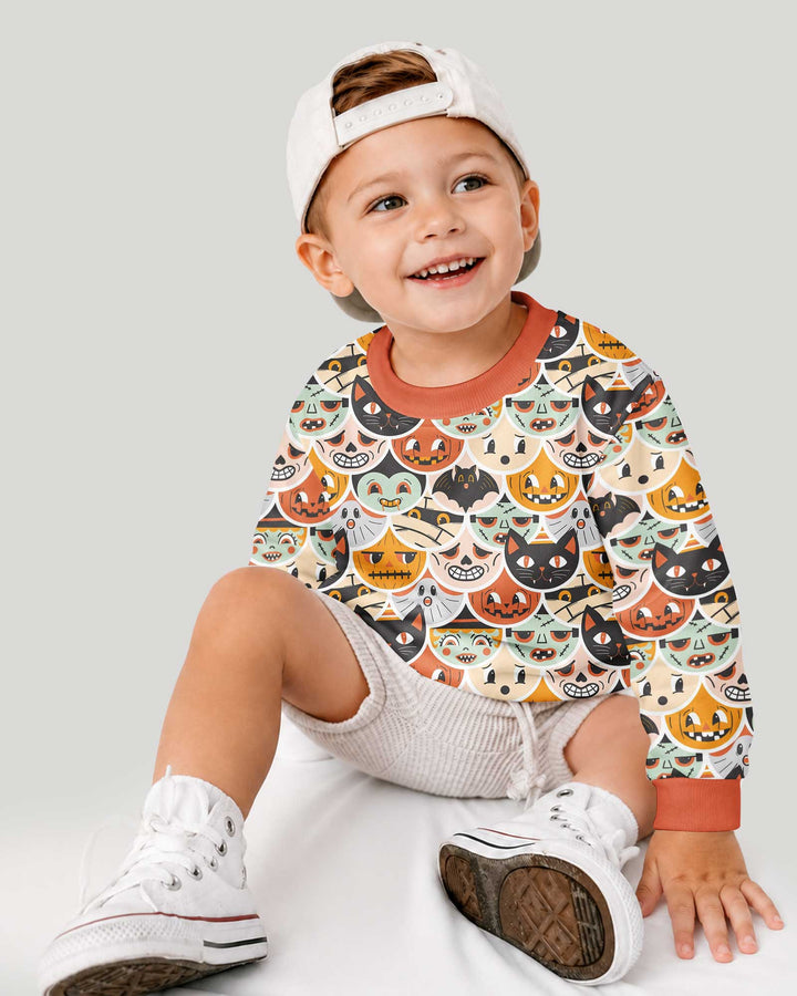 Monster Mash-Up Bamboo Crewneck Sweatshirt