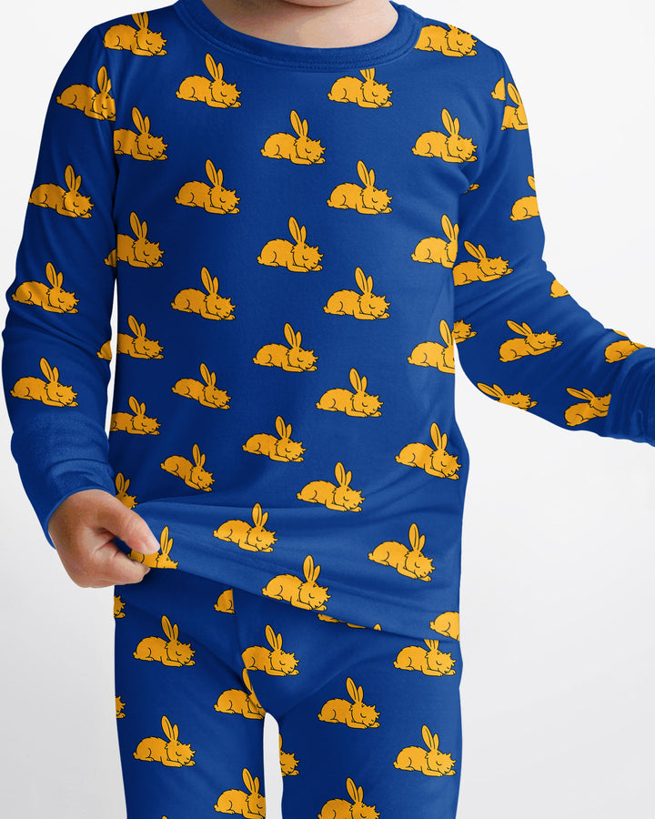 Template Bamboo Two Piece Long Sleeve Pyjamas Set