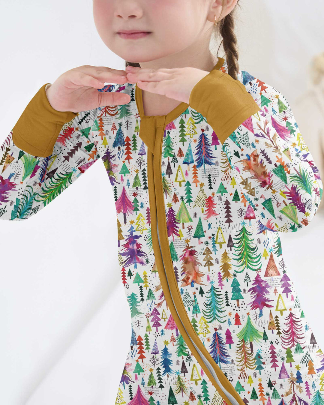 Christmas Trees Decoration Bamboo Convertible Zippy