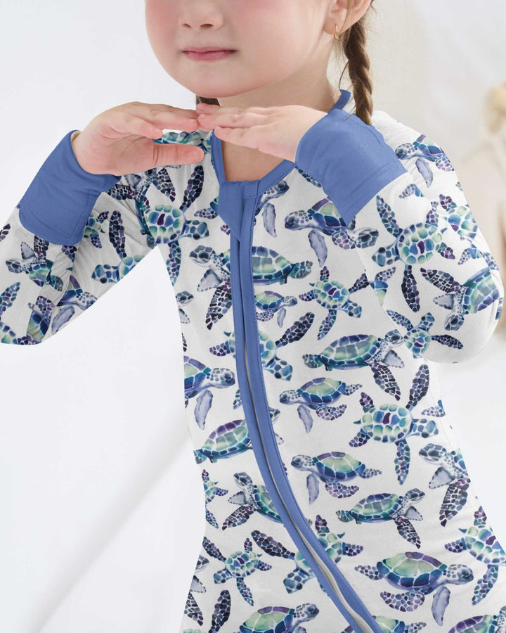 Sea Turtle Dream Bamboo Convertible Zippy