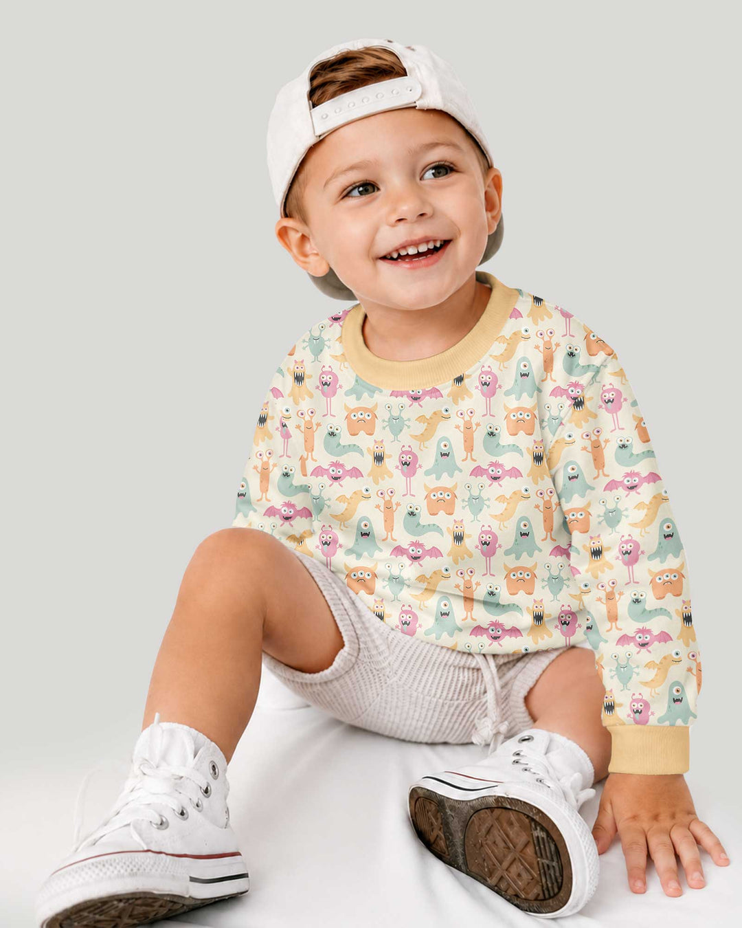 Monster Boo Bash Bamboo Crewneck Sweatshirt