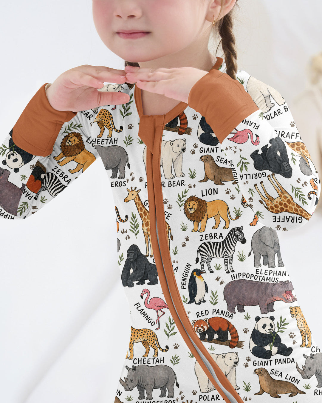 Zoo Animal Bamboo Convertible Zippy