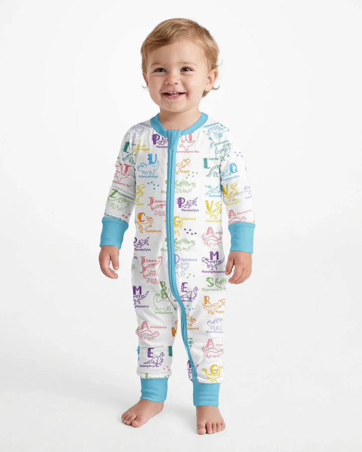 Dino Alphabet ABC Bamboo Convertible Zippy
