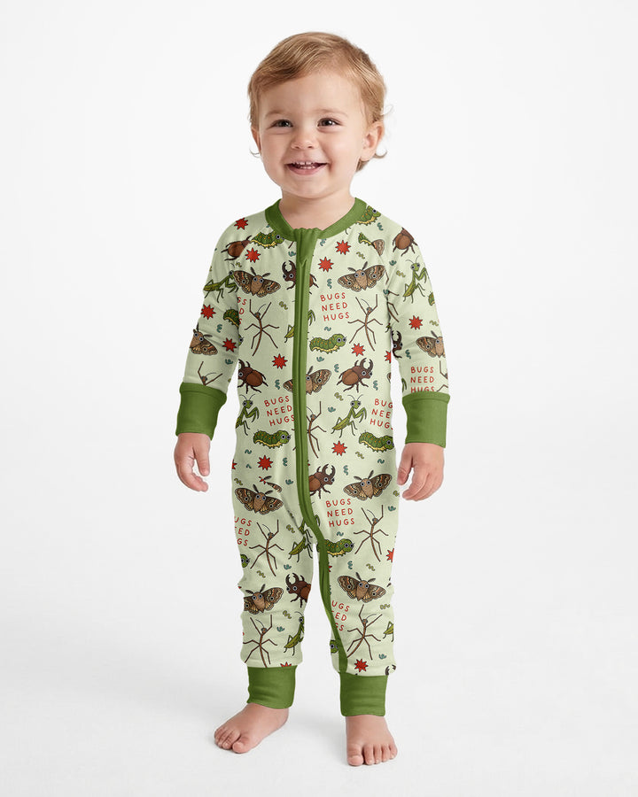 Cute Insect Friends Bamboo Convertible Zippy