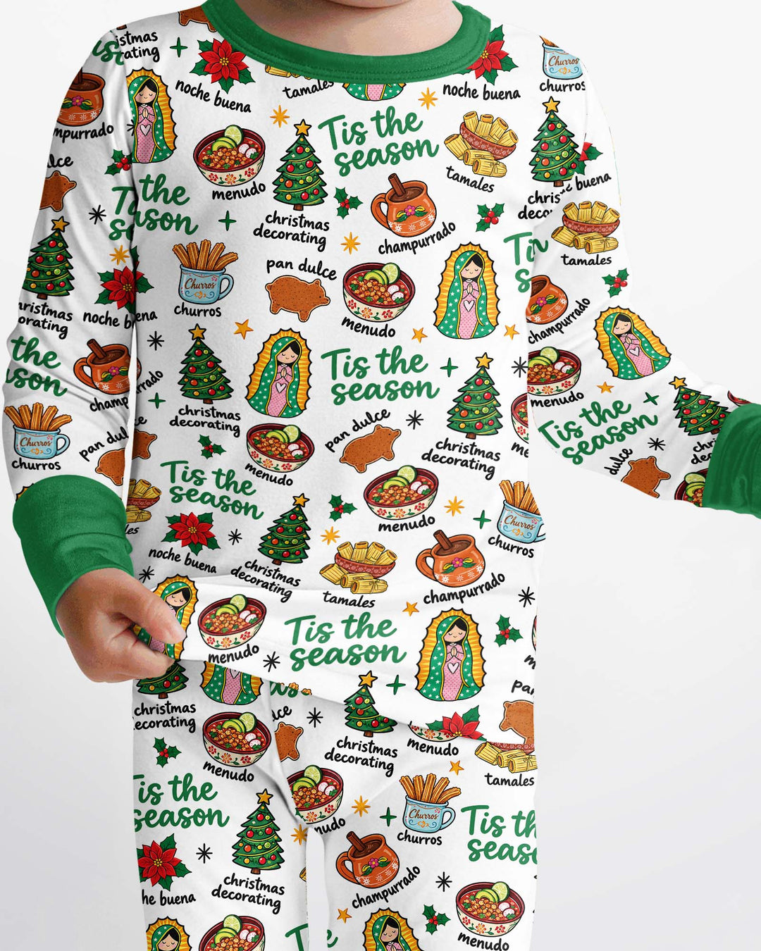 It's Abuelita and Pan Dulce Season Bamboo Two Piece Long Sleeve Pajama Set