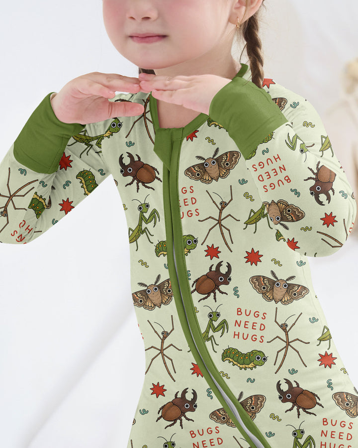 Cute Insect Friends Bamboo Convertible Zippy