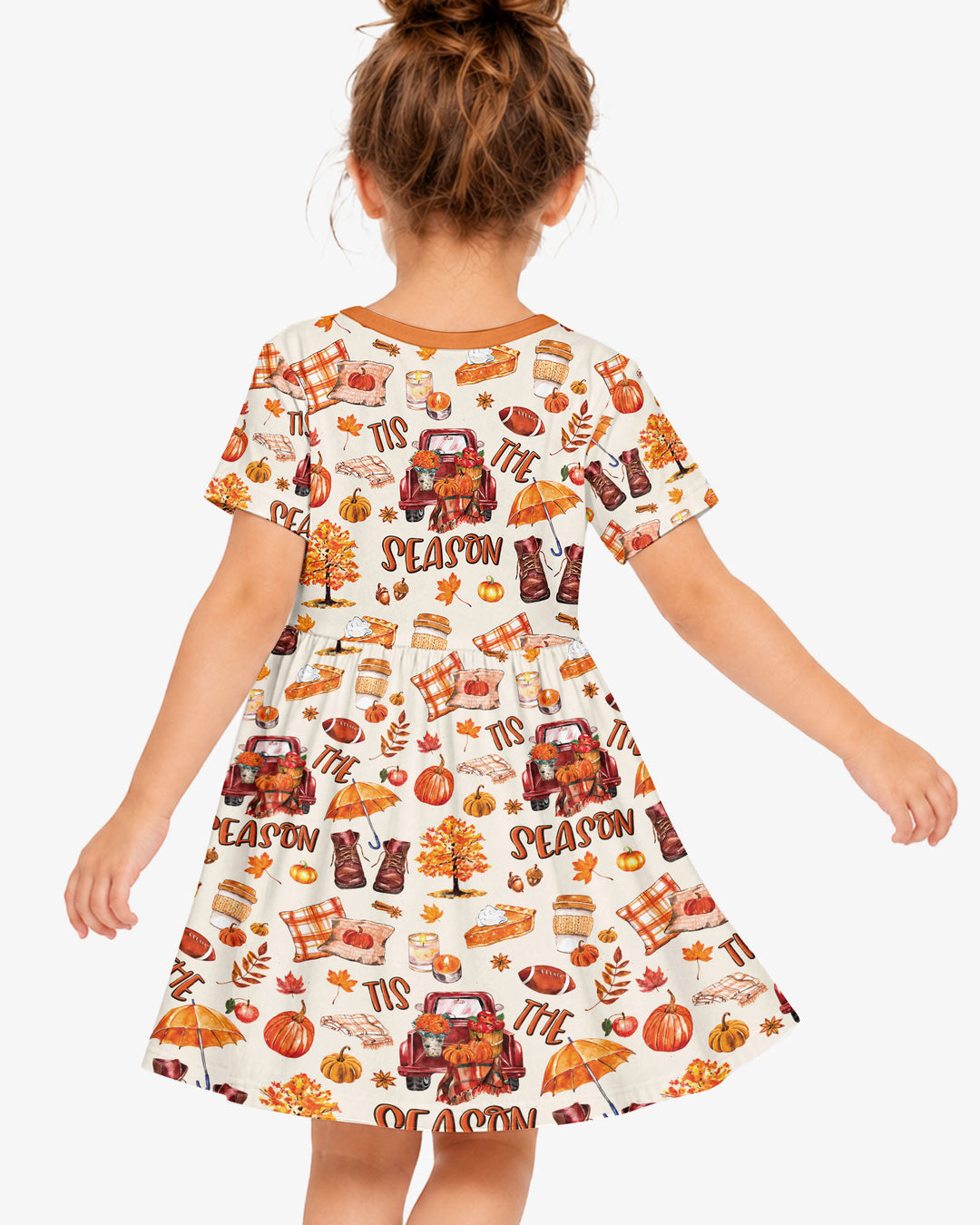 Fall Tis the Season Bamboo Twirl Dress