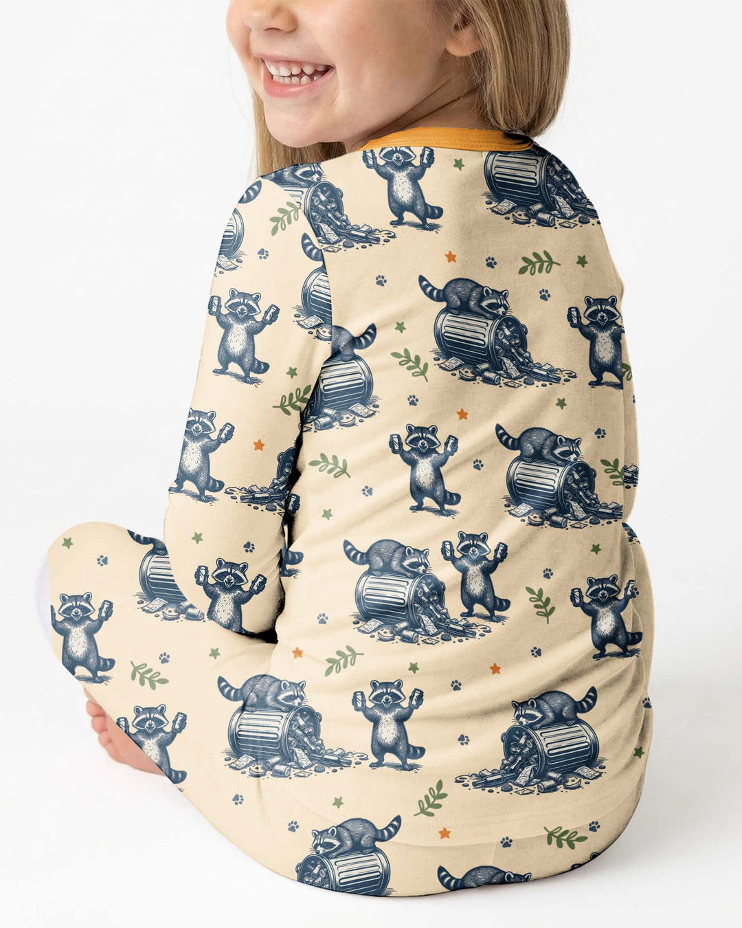 Feral Cousins Club Bamboo Two Piece Long Sleeve Pajama Set