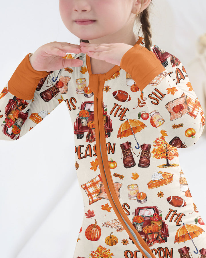 Fall Tis the Season Bamboo Convertible Zippy