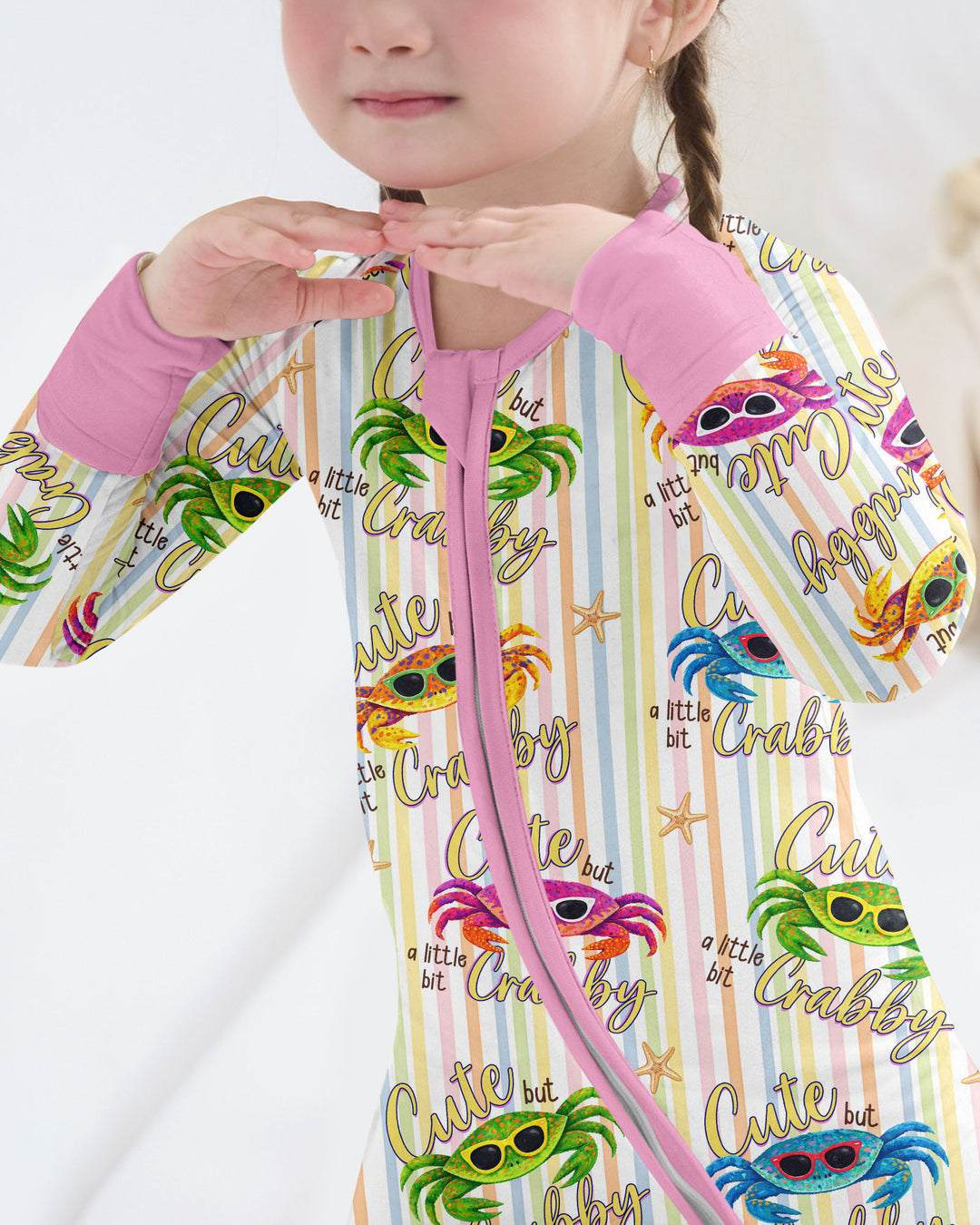 Cute But A Little Bit Crabby Bamboo Convertible Zippy