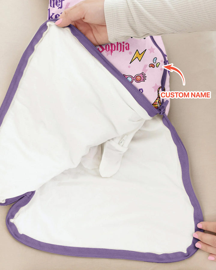 Custom Name Mischief Maker In Training Bamboo Sleep Bag