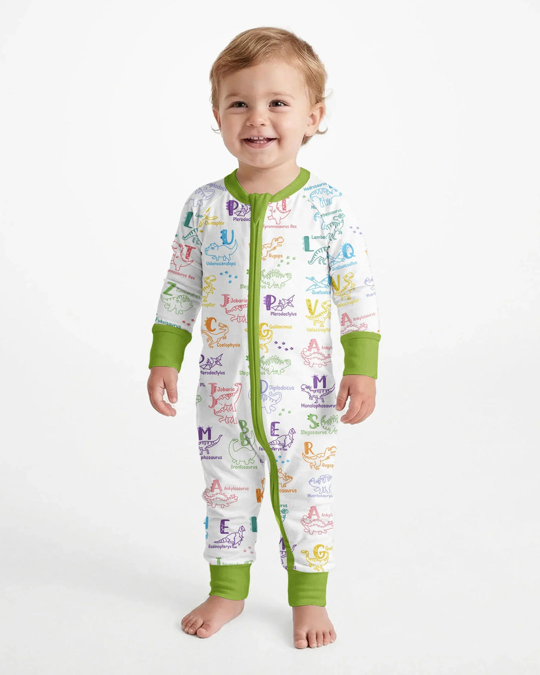 Dino Alphabet ABC Bamboo Convertible Zippy