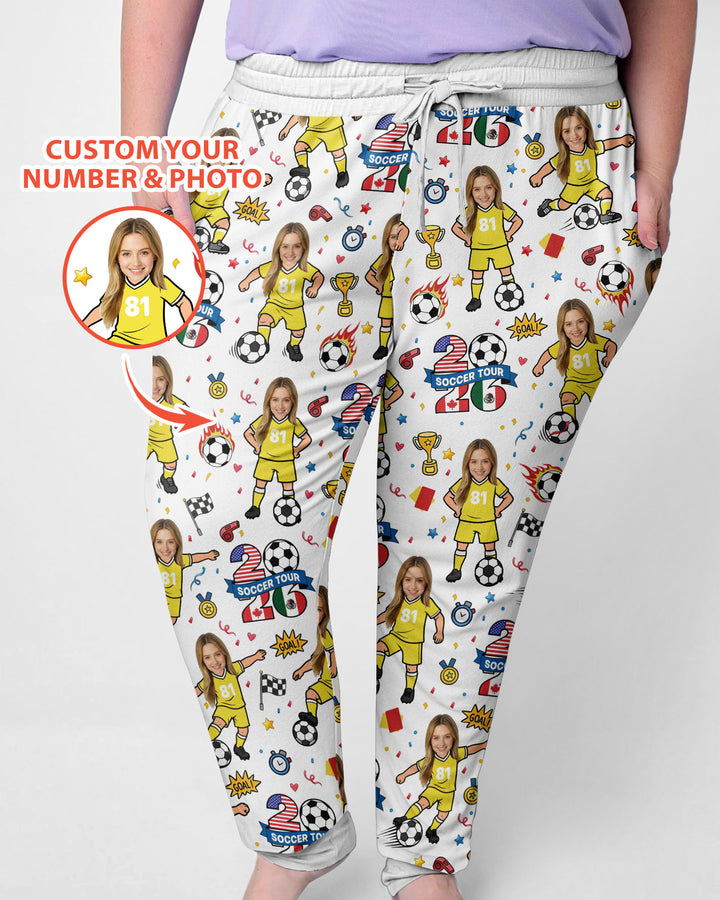 Soccer Tour 2026 Best Player Bamboo Women Pajama Set