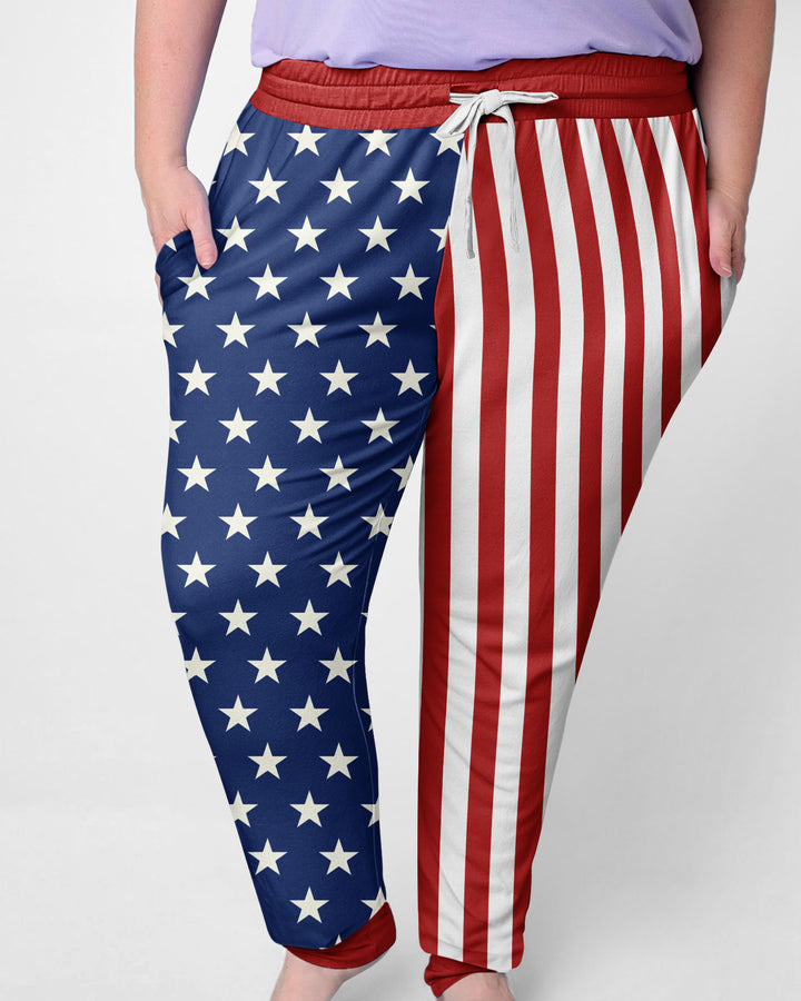 USA Soccer 2026 Family Matching Bamboo Women Pajama Set