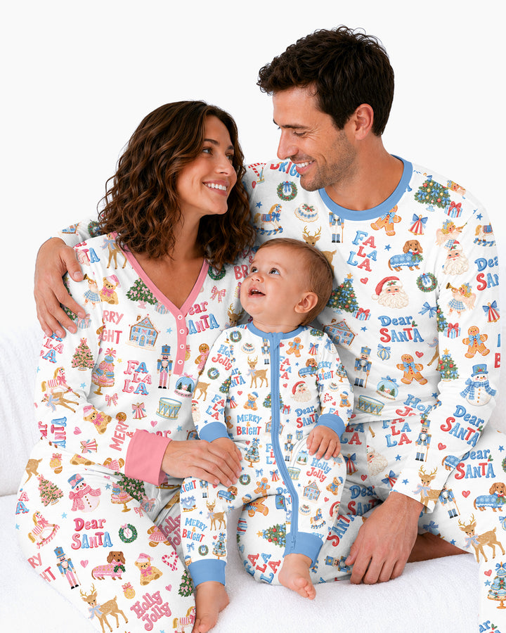 Falala Christmas Bamboo Women Pajama Set