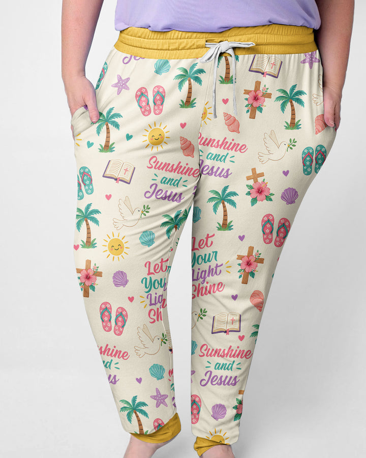 Sunshine and Jesus Summer VBS Bamboo Women Pajama Set