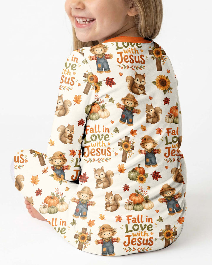 Template Bamboo Two Piece Long Sleeve Pyjamas Set
