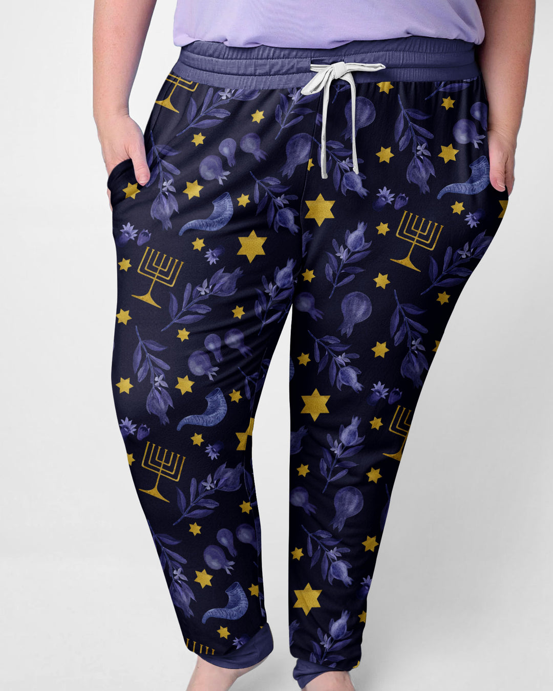 Rosh Hashanah Night Family Matching Bamboo Women Pajama Set