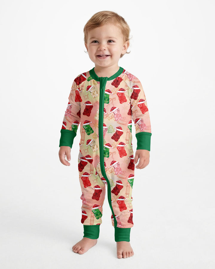 Gummy Bear Santa Christmas Bamboo Convertible Zippy