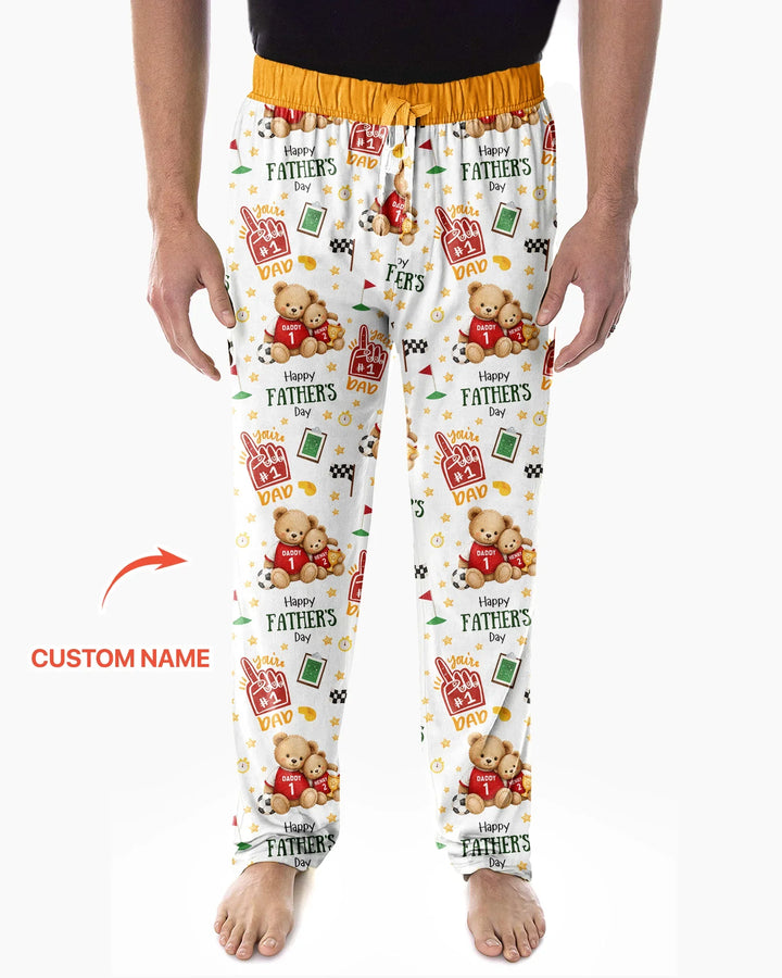 You're #1 Dad Daddy & Me Matching Bamboo Men's Pajama Set