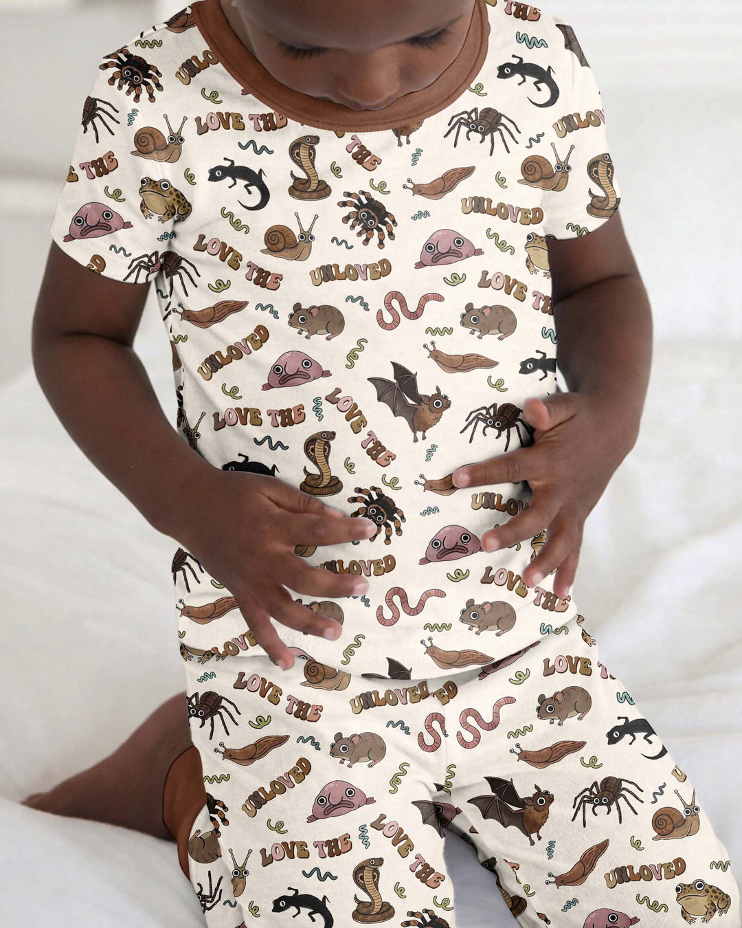 Love The Unloved Bamboo Two Piece Short Sleeve Pajama Set