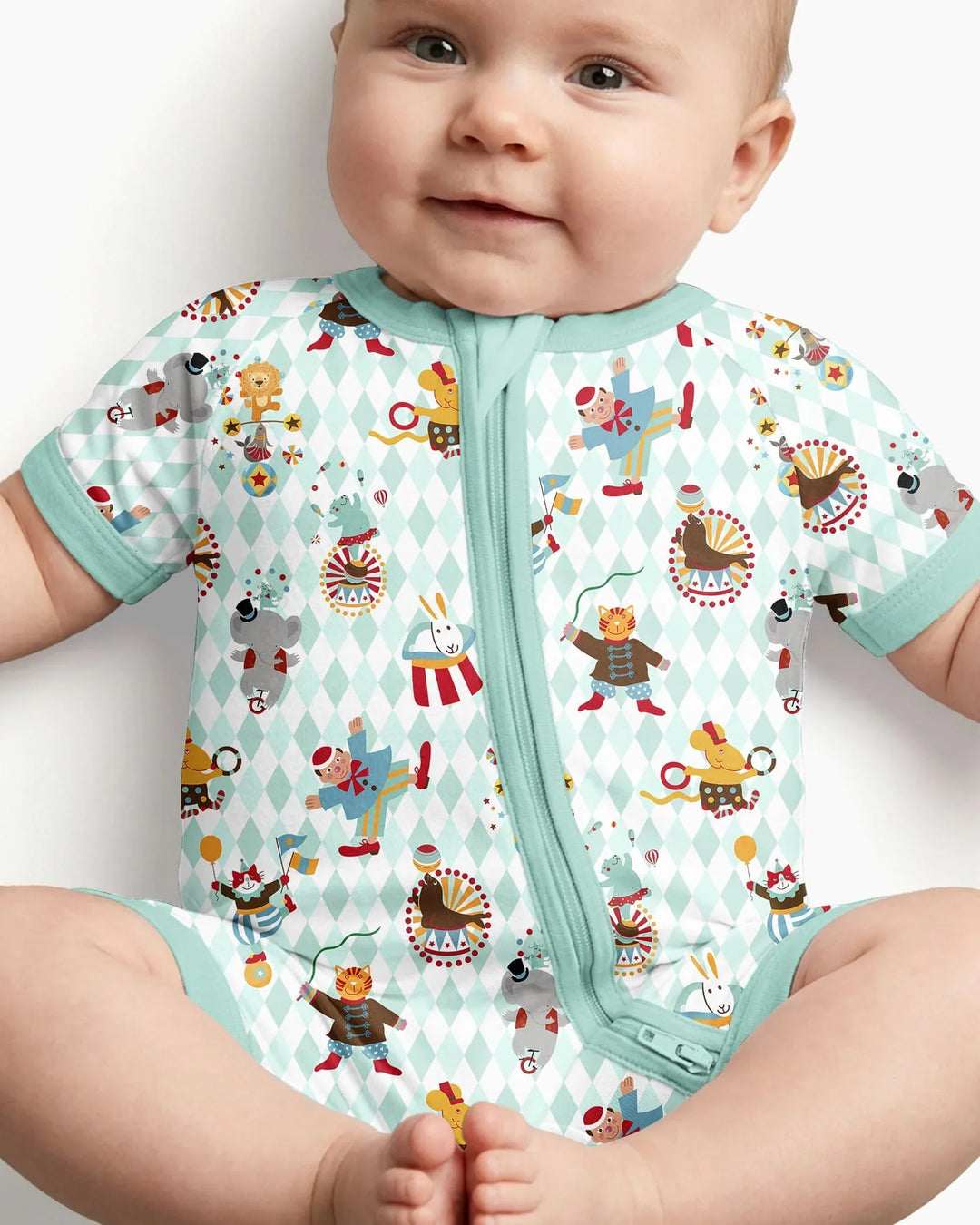 Circus Animal Bamboo Shorty Zippy