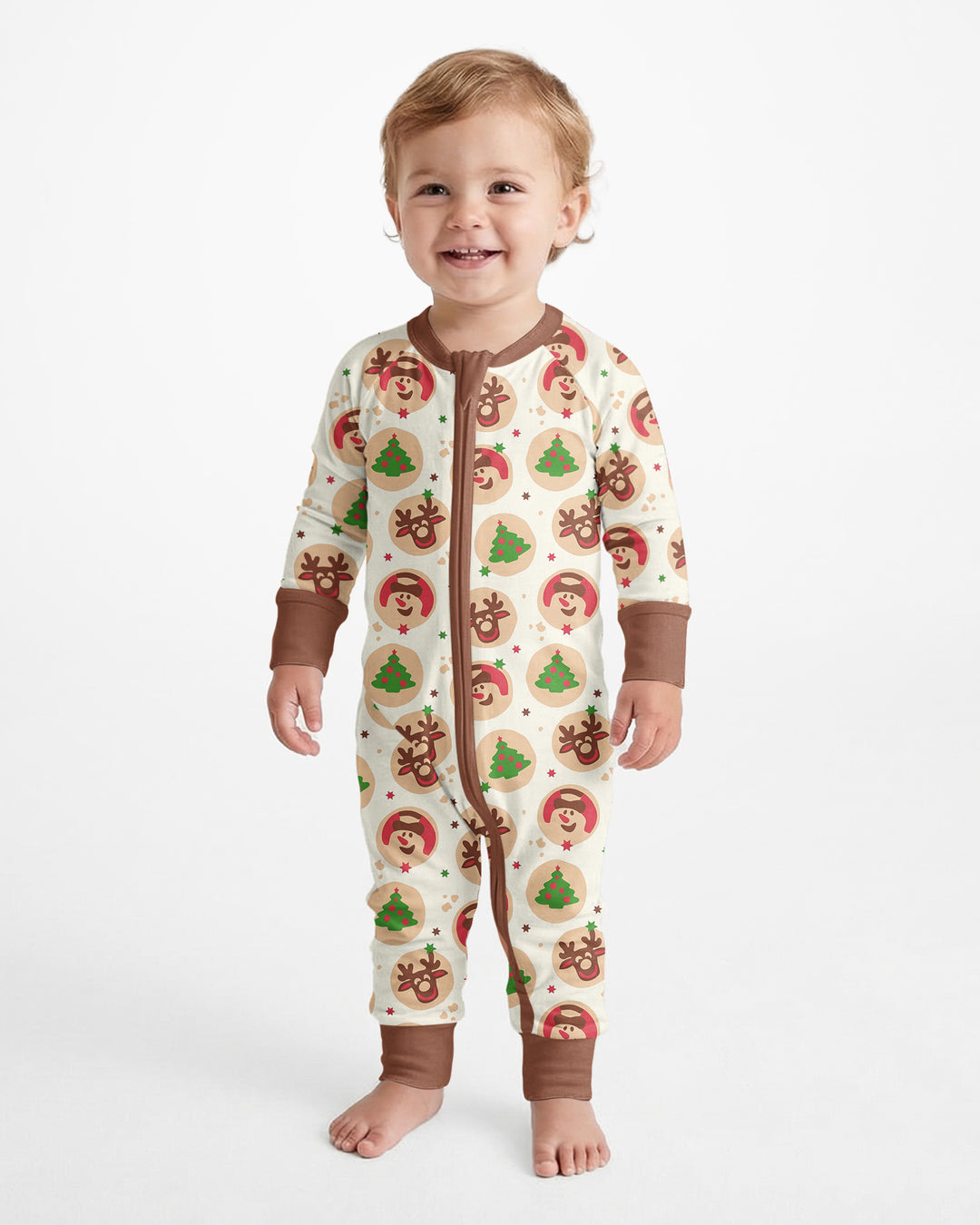 Holiday Cookie Party Family Matching Bamboo Convertible Zippy