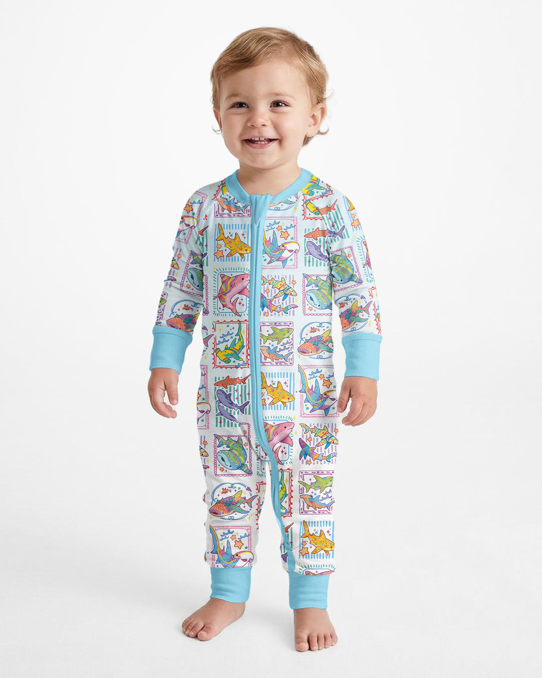 Shark Tropical Bamboo Convertible Zippy