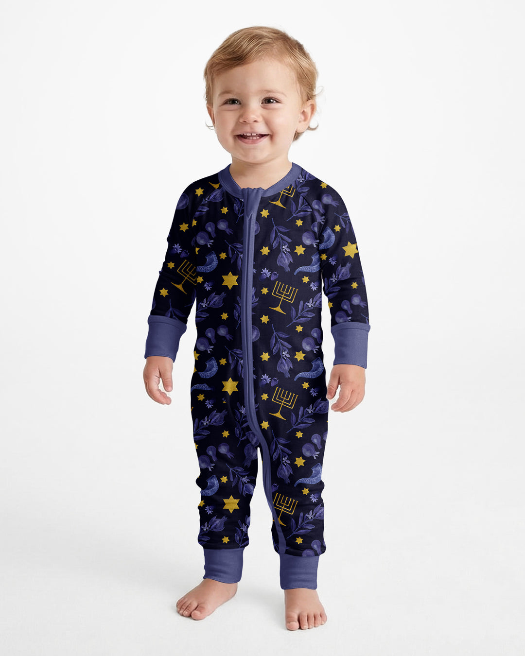 Rosh Hashanah Night Family Matching Bamboo Convertible Zippy