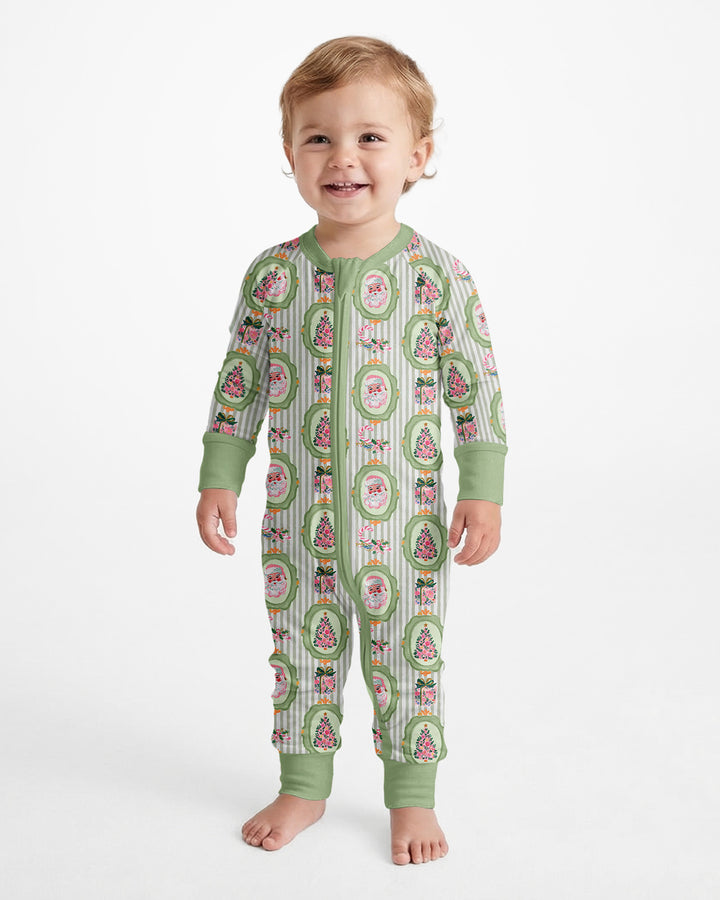 Vintage Christmas Keepsake Bamboo Convertible Zippy