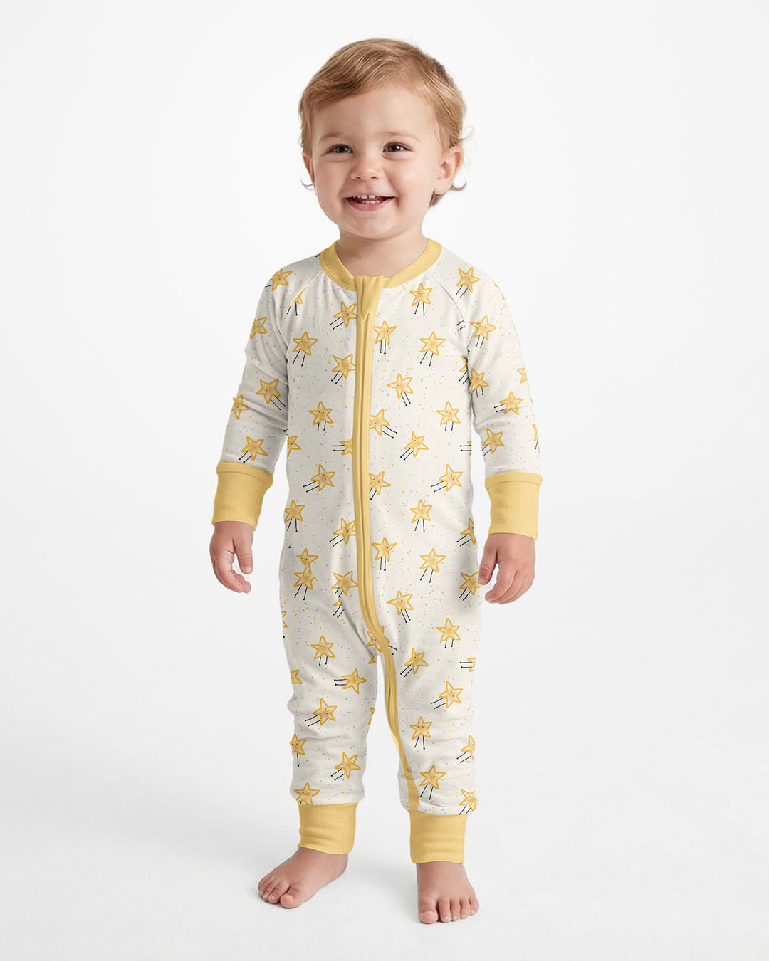 Happy Little Stars Family Matching Bamboo Convertible Zippy