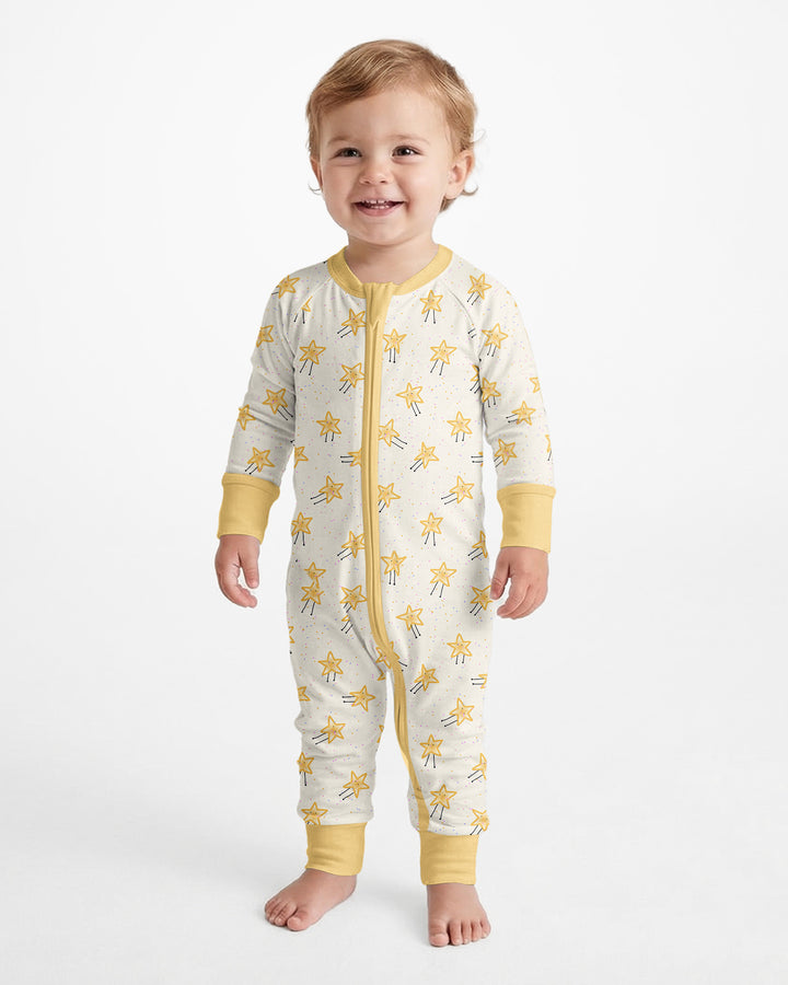 Happy Little Stars Family Matching Bamboo Convertible Zippy