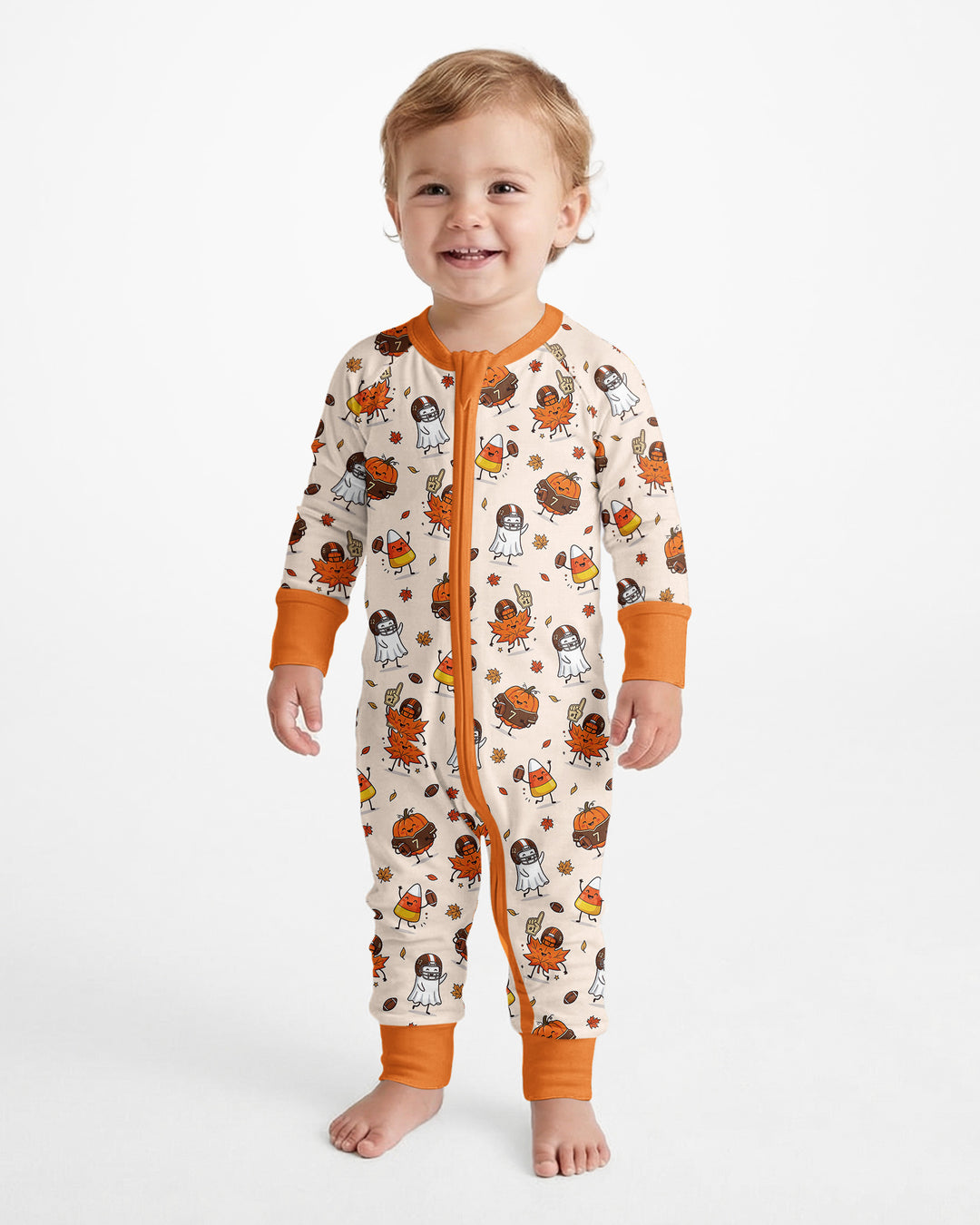 Fall Day Football Bamboo Convertible Zippy